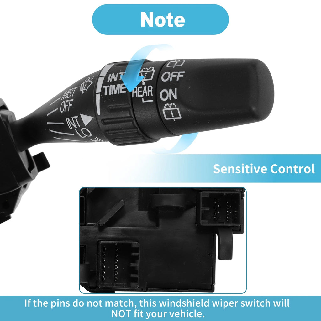 Windshield Wiper Control Switch for Honda Odyssey (2005–2007) No. 35256SHJA01