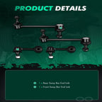 Set of 4 Stabilizer Sway Bar Links Kit for Mercury Milan (2010–2011)