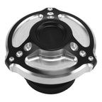 CNC Fuel Gas Tank Cap Cover Contrast Cut for Harley Softail (2000–2017)
