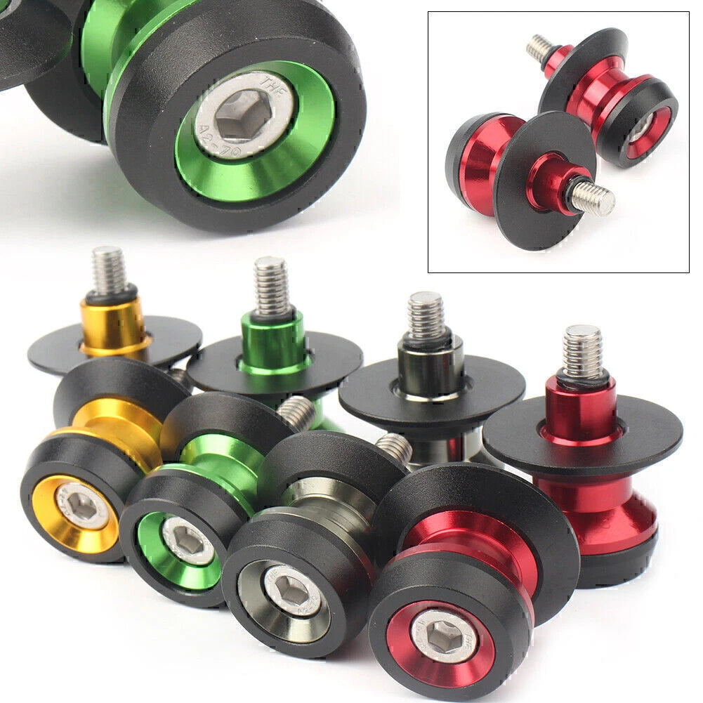8mm Swing Arm Spool Stand Screw Slider for Yamaha Suzuki GSXR600