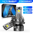 H13 9008 LED Headlight Bulbs for High Low Beam (28000LM, 130W, 6500K)