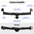 Towing Hitch Receiver Class 3 for Kia Sportage Hyundai Tucson (2011–2015)