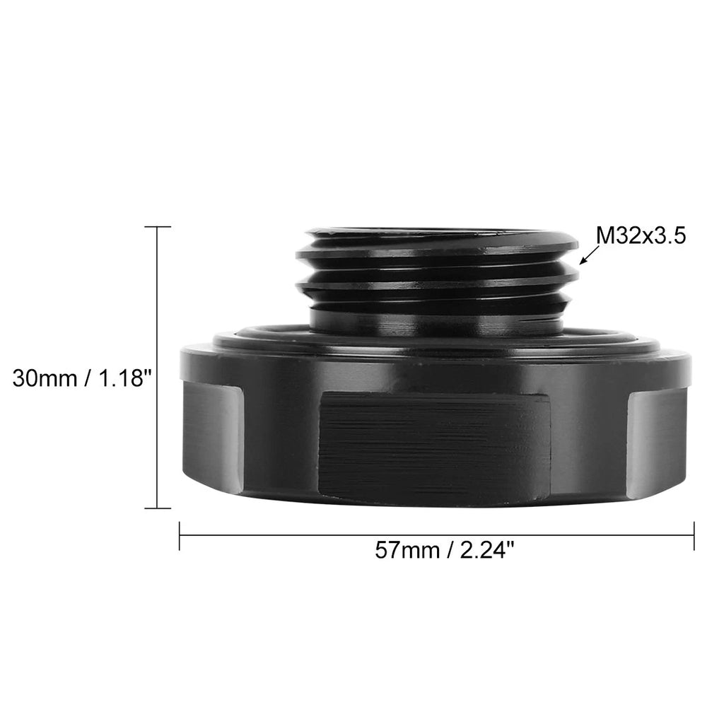 Black Aluminum Alloy Gas Oil Filler Cover for Nissan 