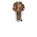 Groco Bronze Raw Water Intake Strainer w/Plastic Basket 1" for ARG-1000P