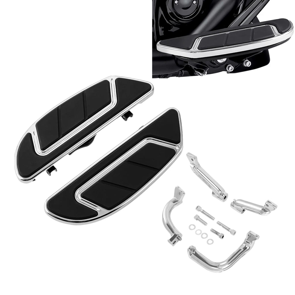Driver Floorboard Footboard with Mount Bracket for Harley Electra Glide (2014–2024)