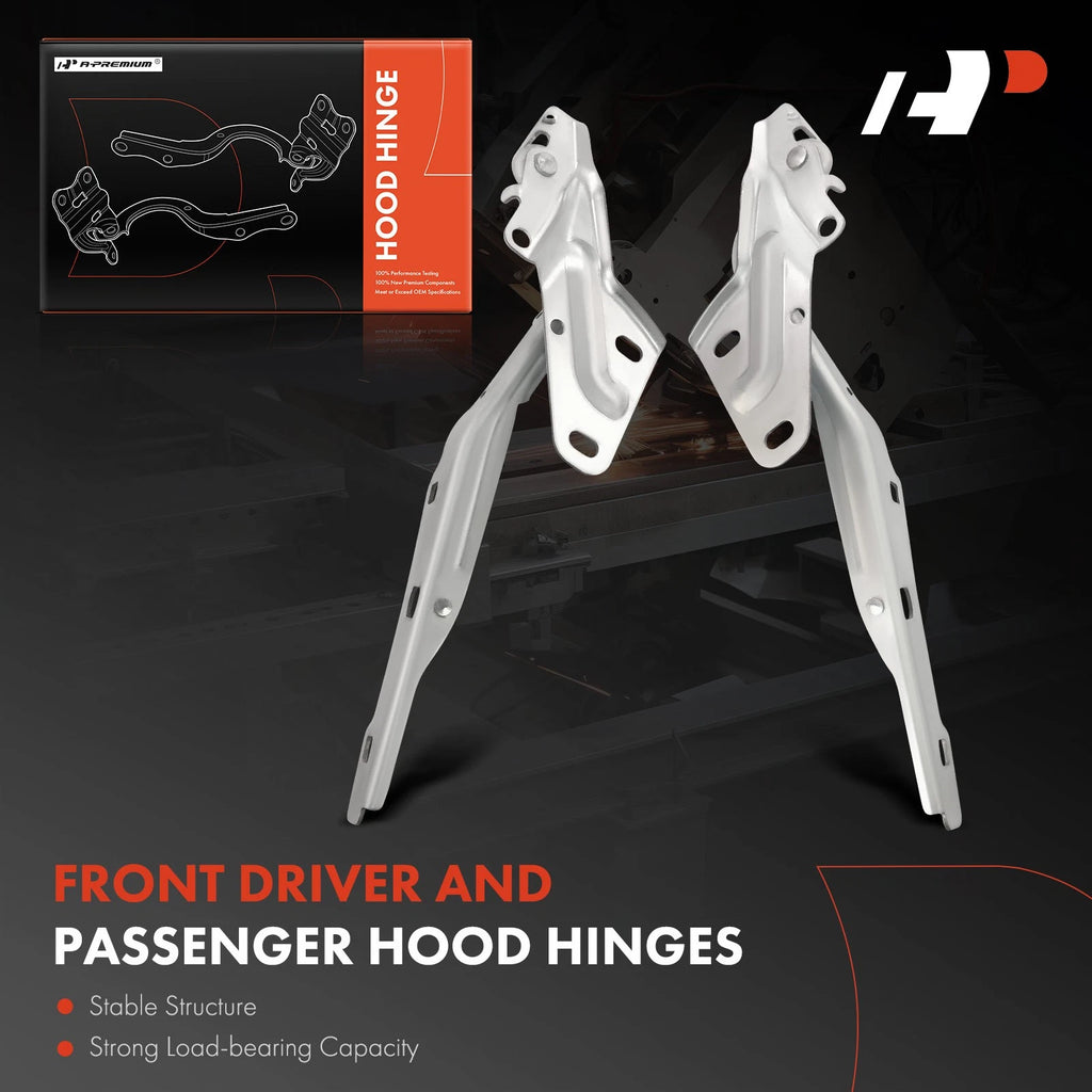 2Pcs Hood Hinge for Dodge Ram 1500 (2009-2024)