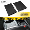 Front Console Cup Holder Roller Blind Cover for BMW X5 X6 (2007–2013)