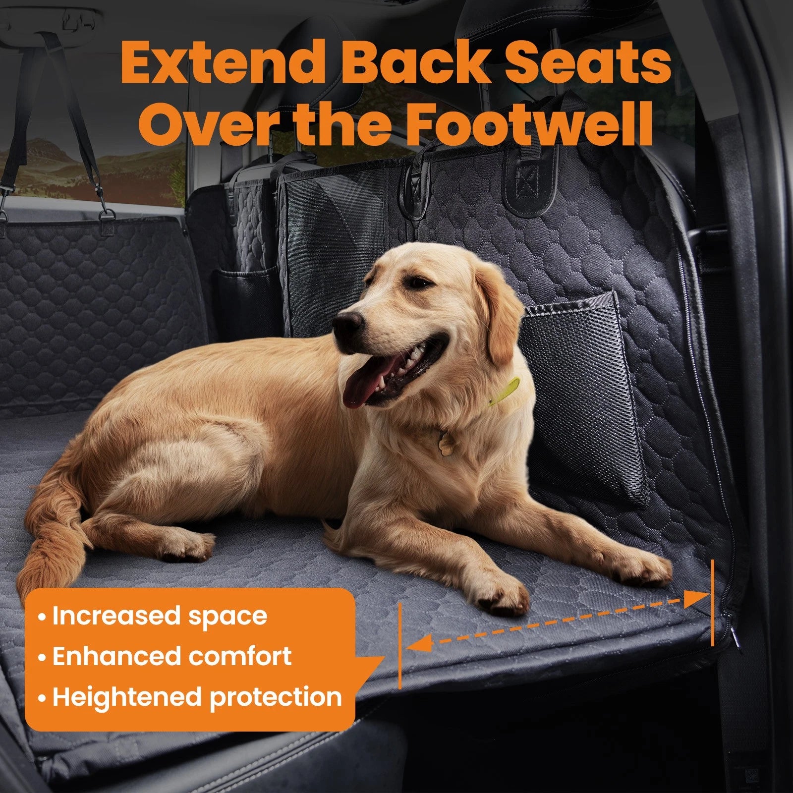 Back Seat Extender for SUV Truck (2010–2023)