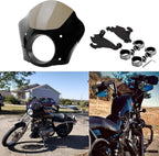 Gauntlet Headlight Fairing Mount for Harley Sportster 883 1200 48 72 (1988-)