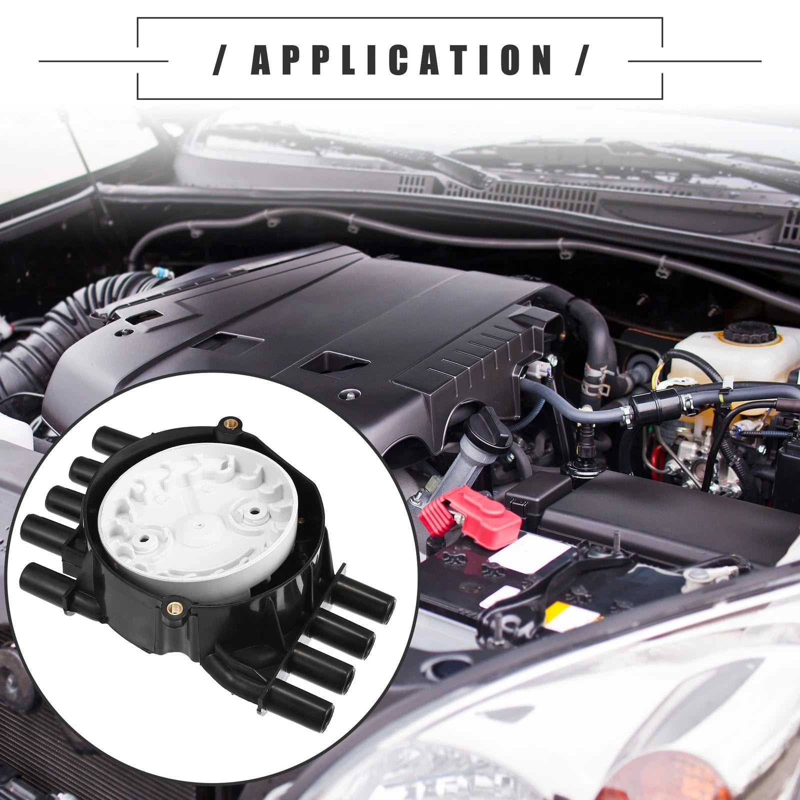 Ignition Distributor Set with Cap and Rotor Kit for Chevrolet (1995–2000)