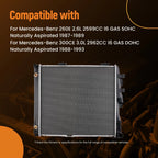 Aluminum Engine Radiator for Mercedes-Benz E320 300TE (1988–1995)
