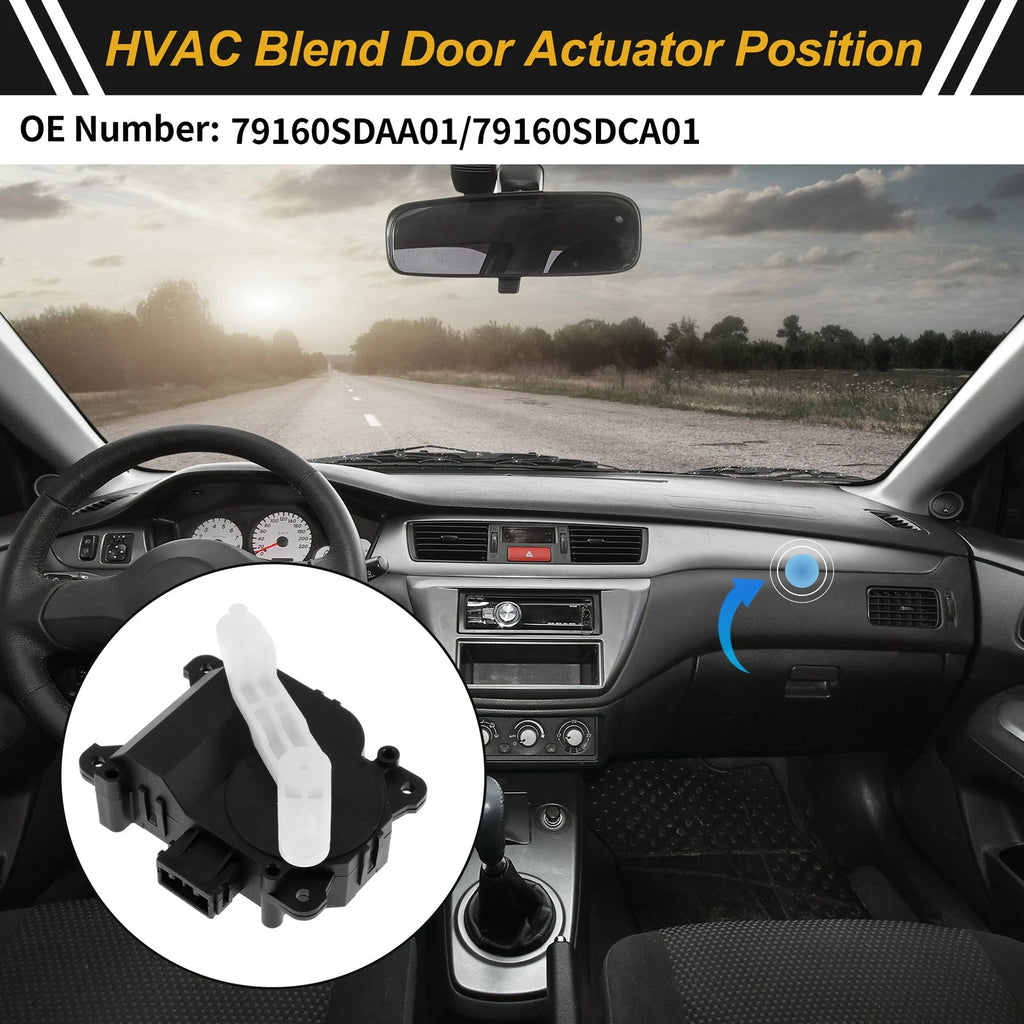 HVAC Heater Blend Door Actuator for Honda Accord (No. 79160SDAA01)