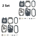 2X Chainsaw Carburetor Repair Kit for Husqvarna 130BT (Walbro K20-WYA)