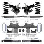 Twin-Tube Lowering Shock Kit 4" Front 6" Rear for Chevy C10 (1973–1987)