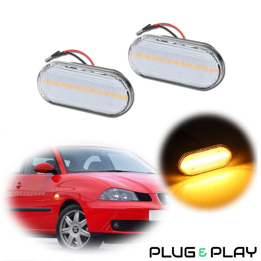 Clear Lens Side Marker Light for VW Golf Jetta Mk4, Passat B5 (1999–2004)