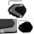 Kickstand Extension Pad for BMW R Nine T (2014–2017) R1200RT (2004–2014) Gray