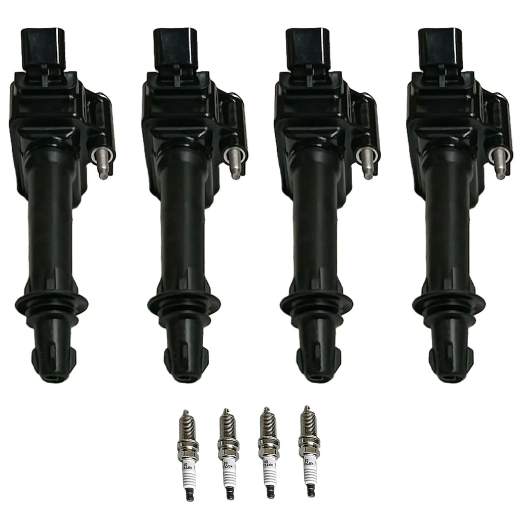 Set of 4 Ignition Coils & Iridium Spark Plugs for Malibu (2016–2019)