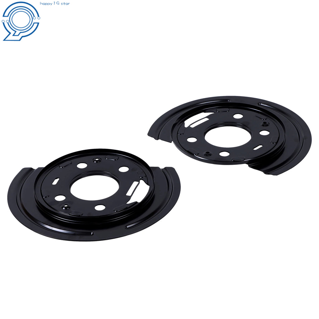 2X Rear Brake Backing Plate Dust Shield for Chevy Avalanche Silverado (2001-2006)