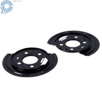 2X Rear Brake Backing Plate Dust Shield for Chevy Avalanche Silverado (2001-2006)