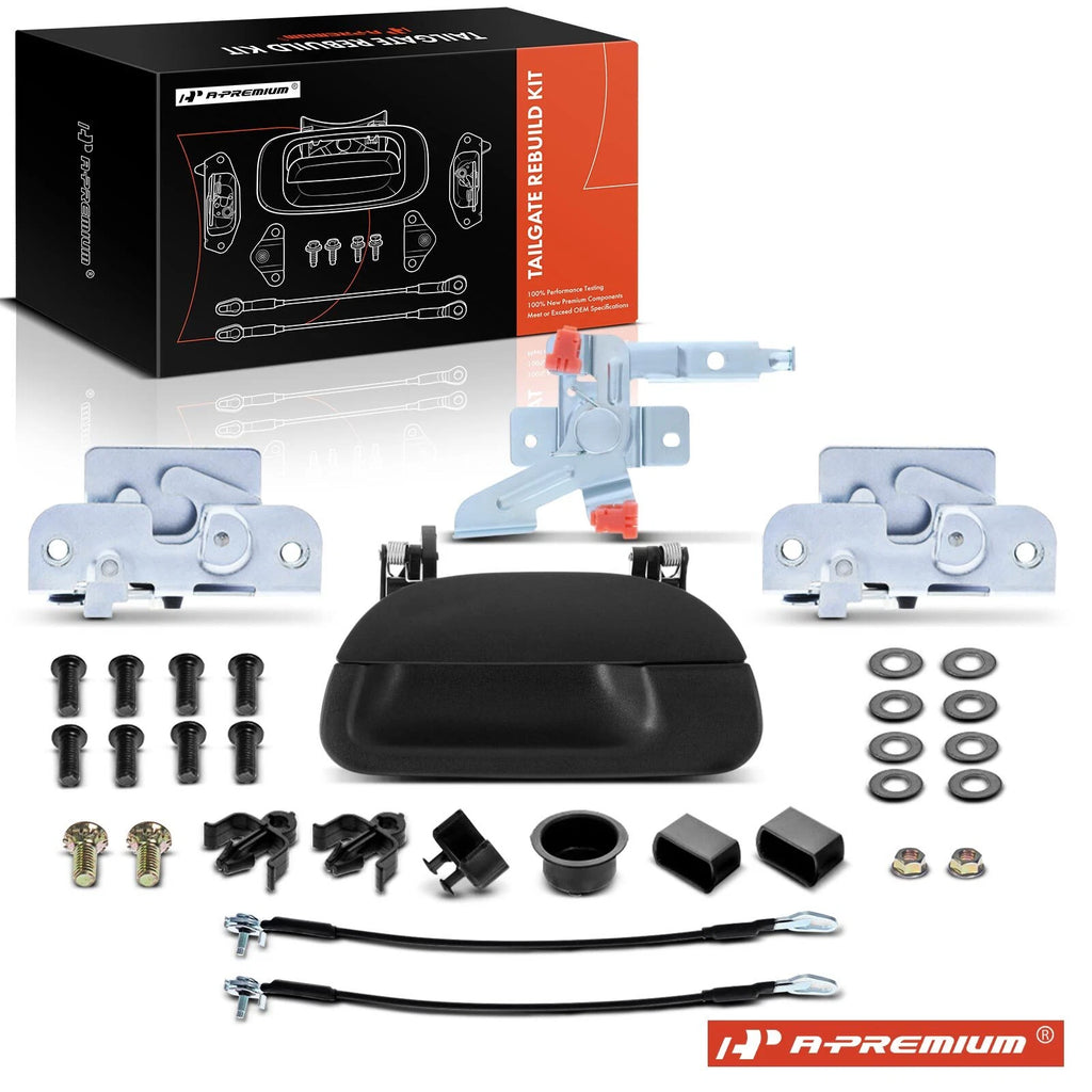 Tailgate Hardware Rebuild Kit with Cable for Ford F-150 F-350 (1999–2023)