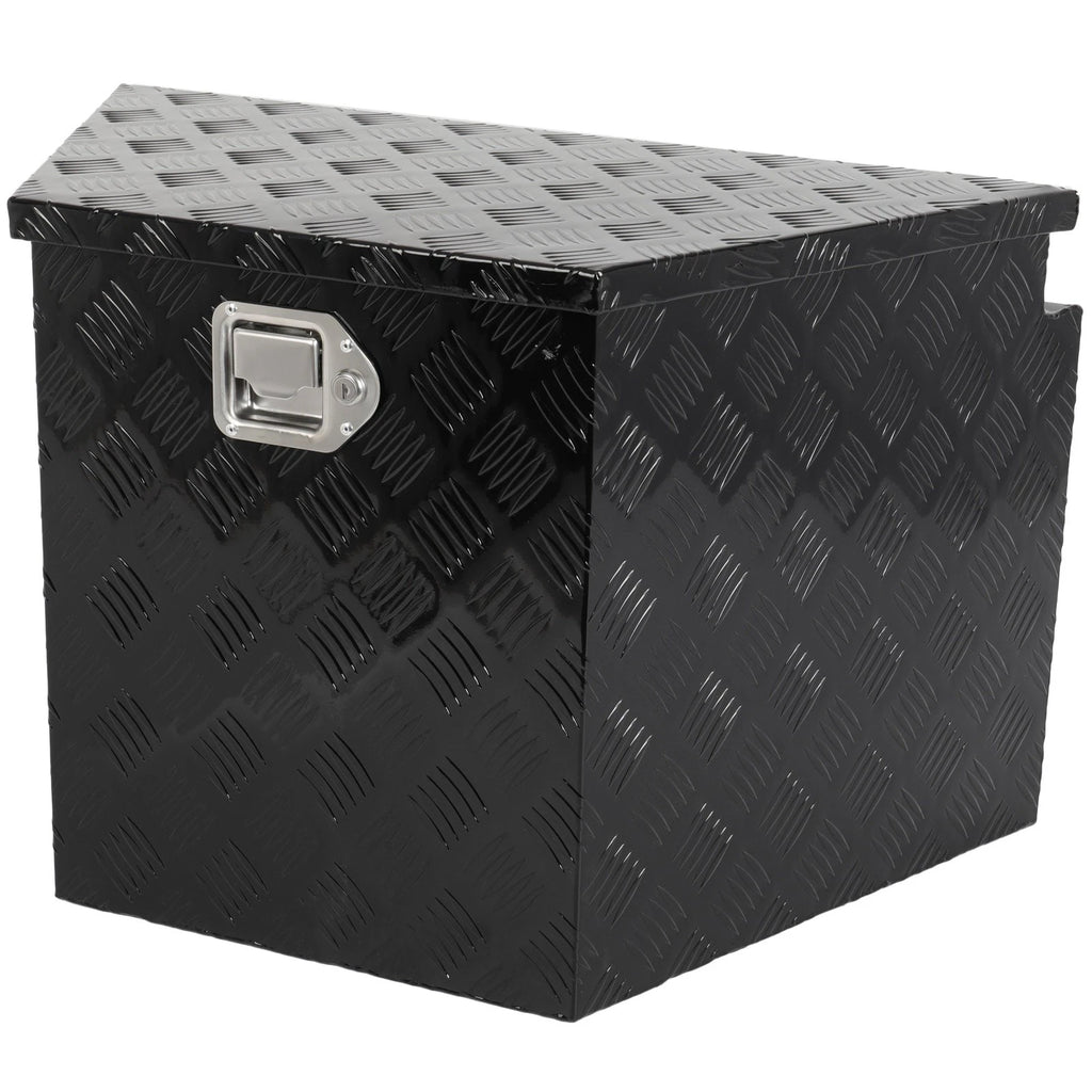 29" x 17" x 18" Multifunctional Storage Tool Box for Truck (W/1x Chain)