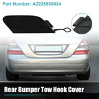 Rear Bumper Tow Hook Cover for Mercedes-Benz S 550 (2014–2017) No.A2228850424