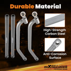 Rear Upper Lower Radius Rods Bar Kit for Polaris RZR 1000 XP 4 EPS (2016)