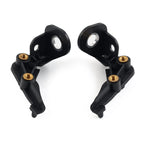 2X Front Fender Support Mounting Bracket for Jaguar XE (2016–2020) Black