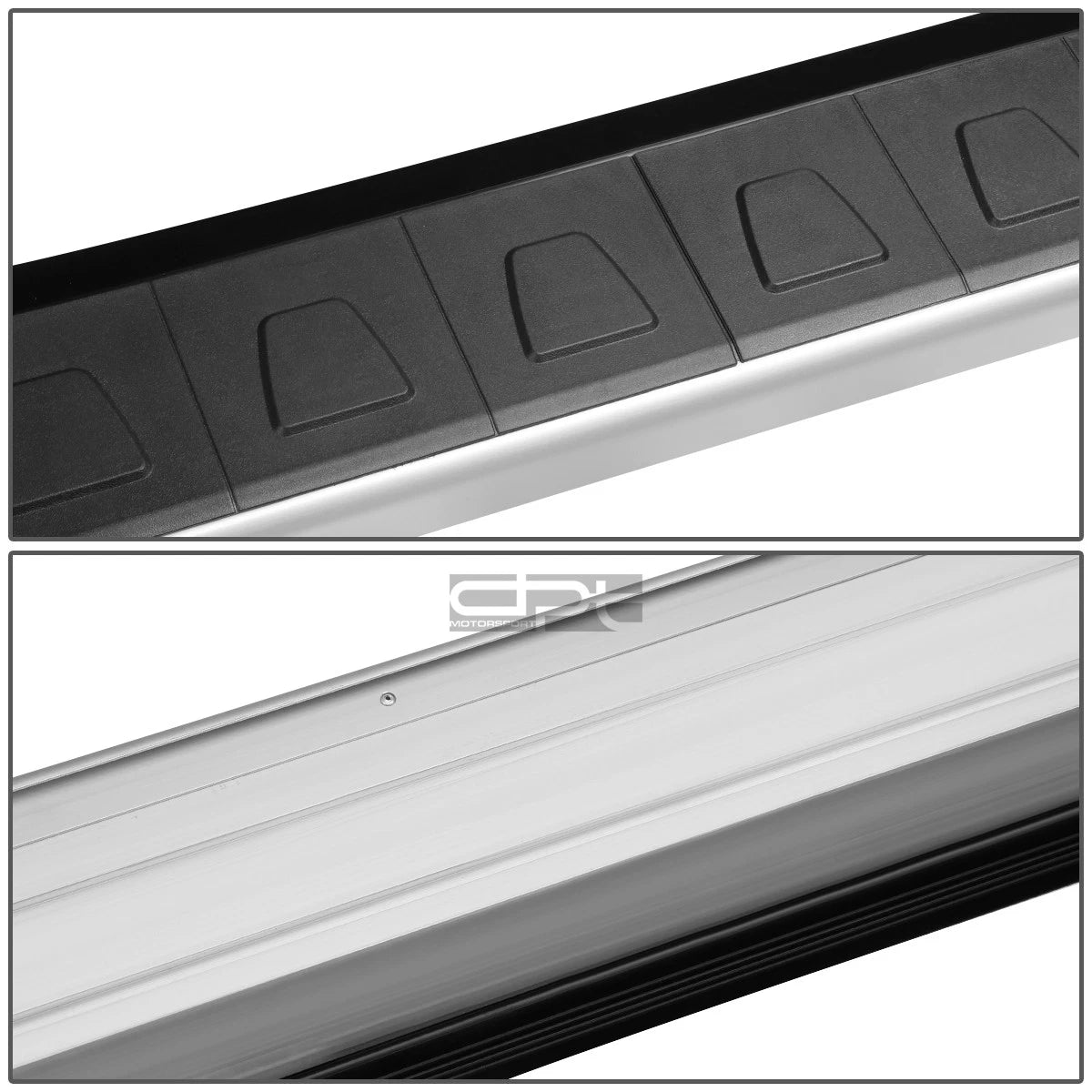 Set of 2 Side Step Bars for Hyundai Tucson (2010–2015) 5.75" Metallic/Black