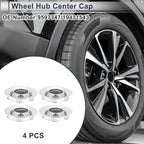 Silver Tone Wheel Hub Center Cap for Chevy Avalanche 1500 (2009–2013)