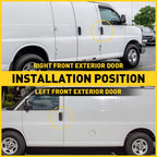 2X Exterior Door Handles for GMC Express Chevy Van