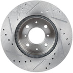 Front Drilled Slotted Brake Rotors for Honda Civic (1997–2001) Acura Integra
