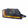 Replacement Passenger Side HID Head Light Assembly w/Black Bezel