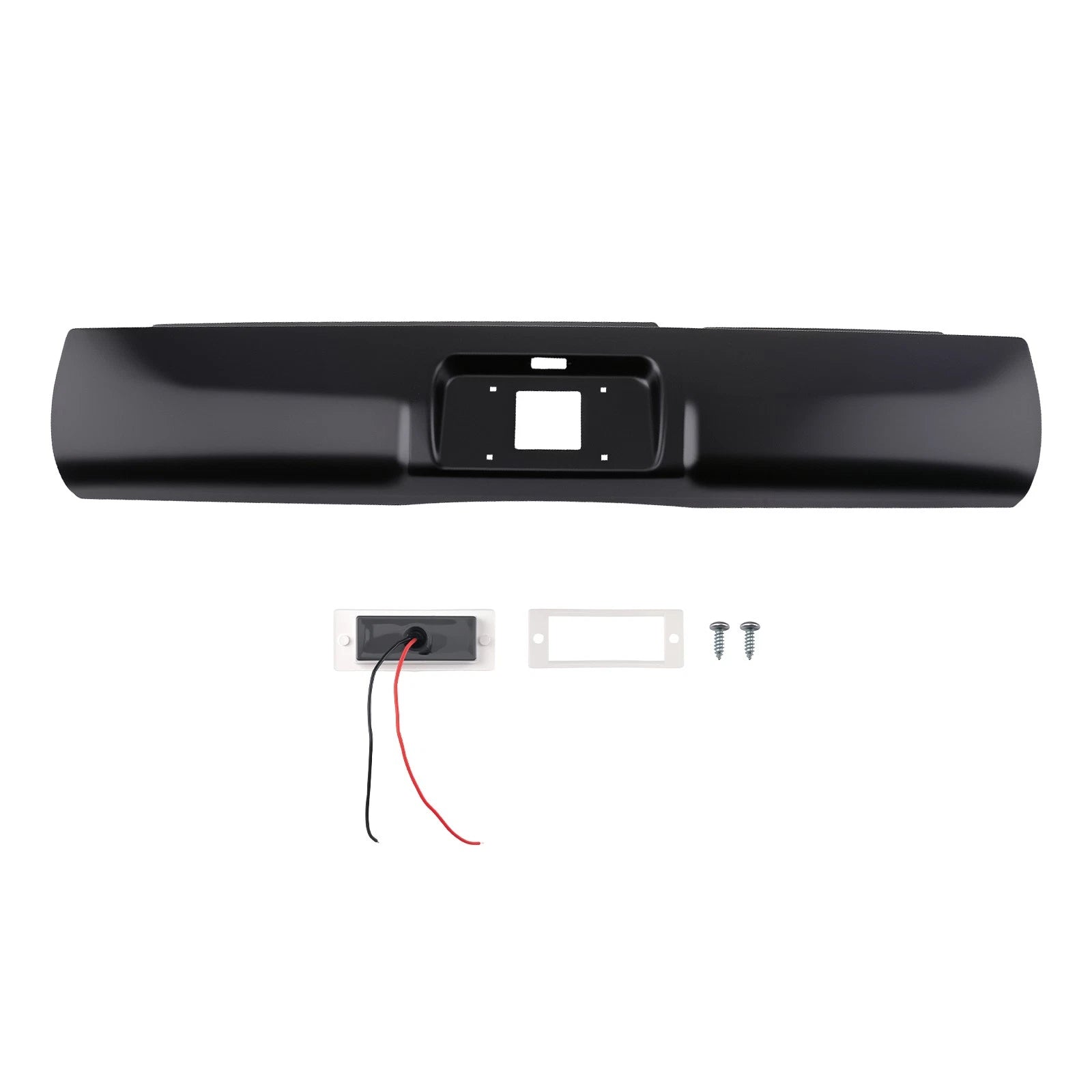 Rear Roll Pan for Dodge Ram 1500 2500 3500 (1994–2002) Steel Black Primed