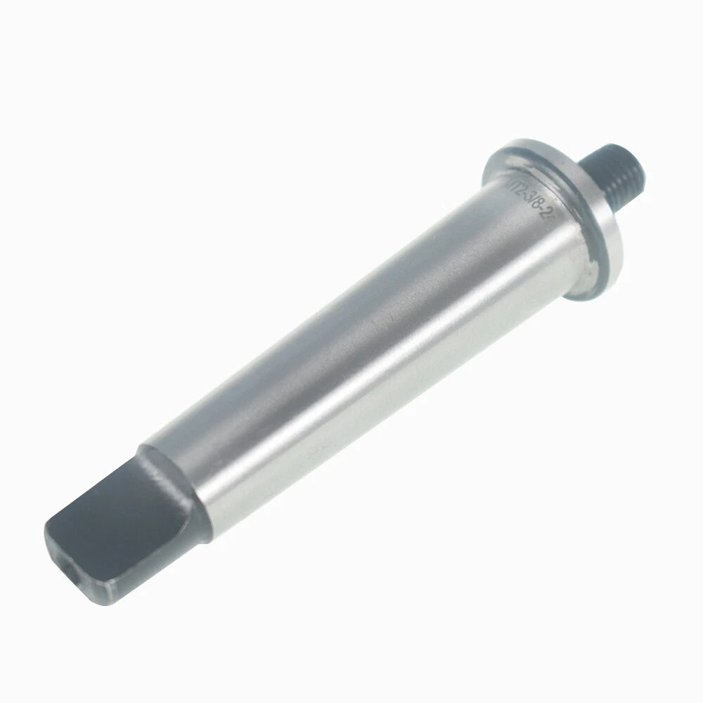 Morse Taper MT2 Adapter Shank to 3/8"-24 Threaded Drill Chuck Arbor