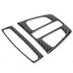 2X Carbon Fiber Reading Light Cover Trim for BMW X1 X5 X6 F20 F30 F32 F34