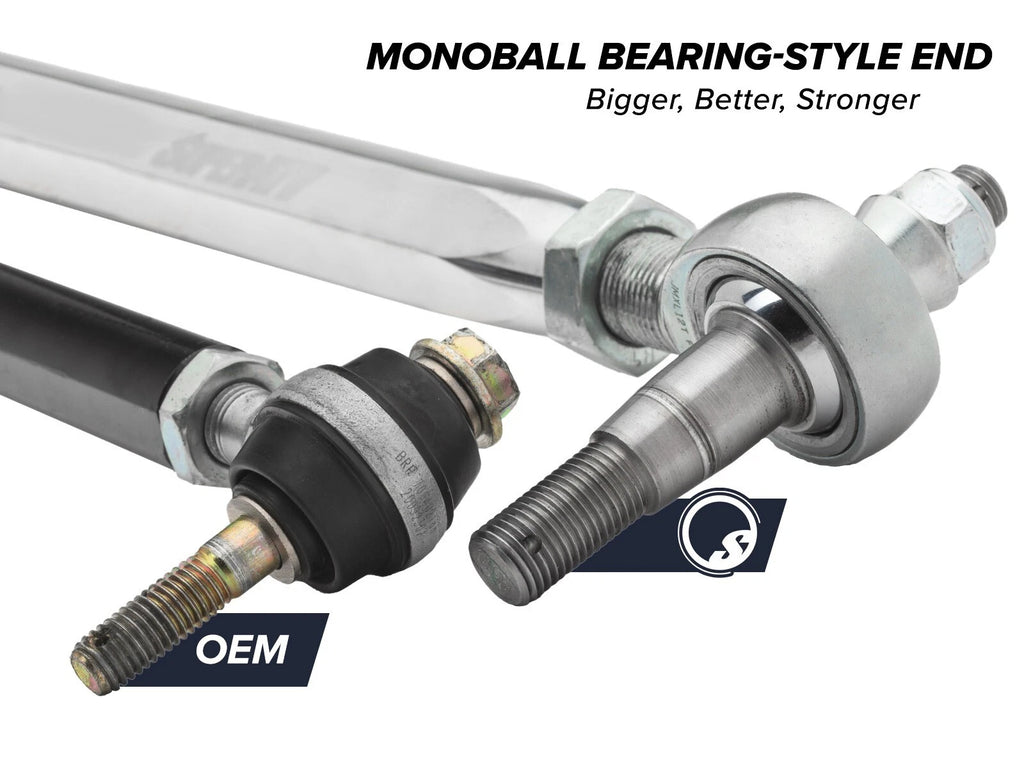 SuperATV Heavy Duty Tie Rod Kit for Can-Am Maverick Sport (2019–2023)