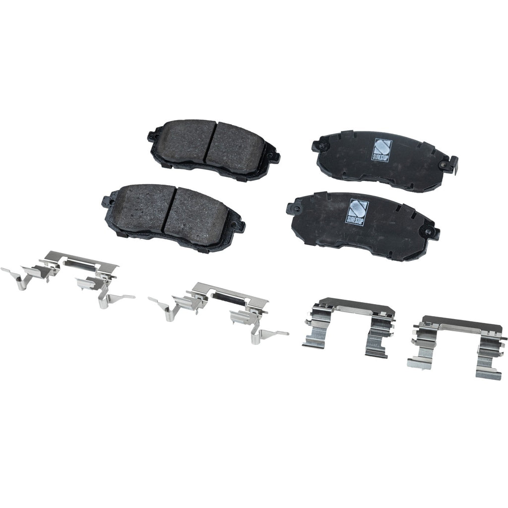 Front Brake Disc Rotors and Pads Kit for Suzuki SX4 (2009–2013)