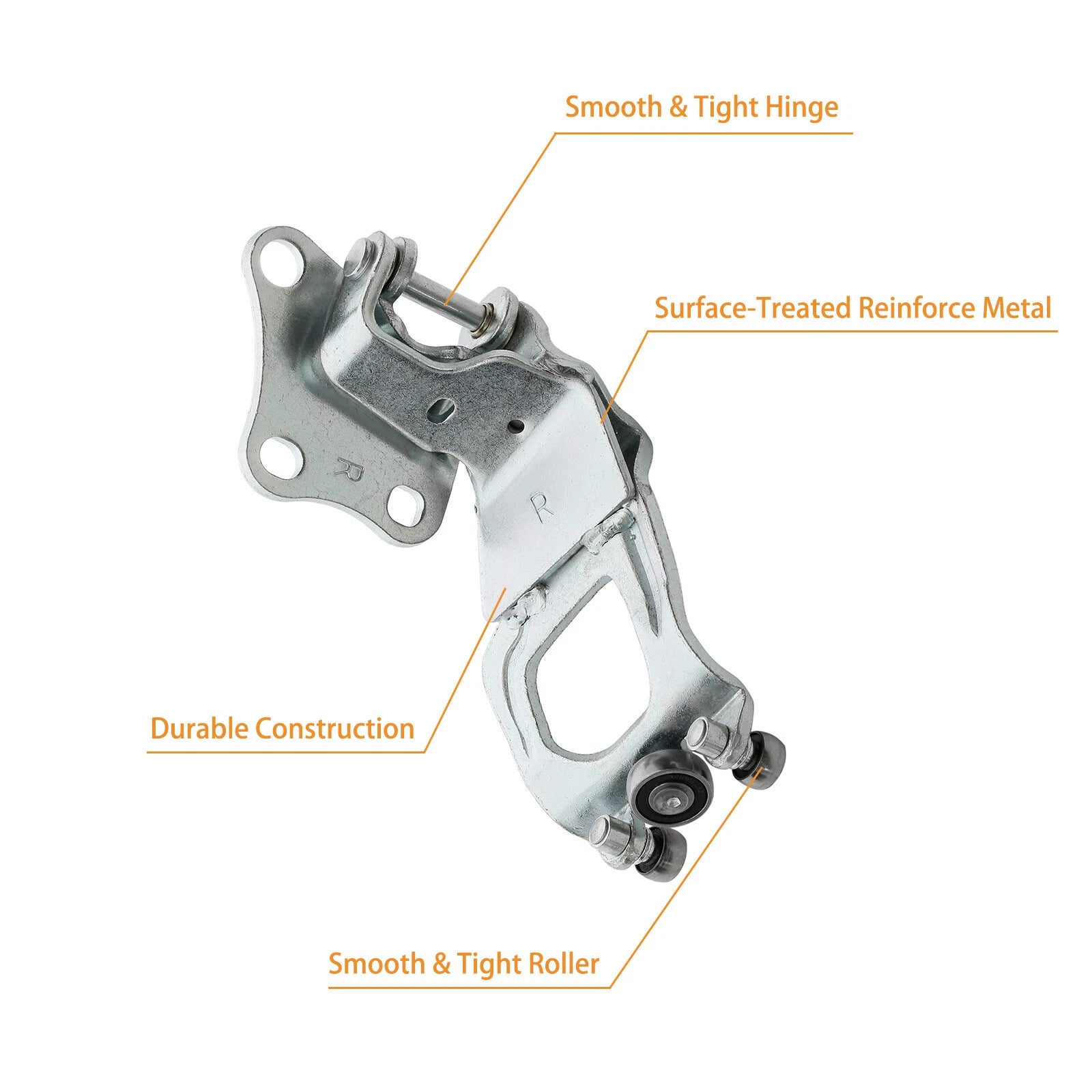 Right Center Sliding Door Hinge & Roller for Toyota Sienna (2004-2010)