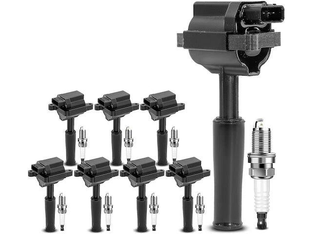 Ignition Coil and Spark Plug Kit for Jaguar XK8 (1999–2002) GC347MZ