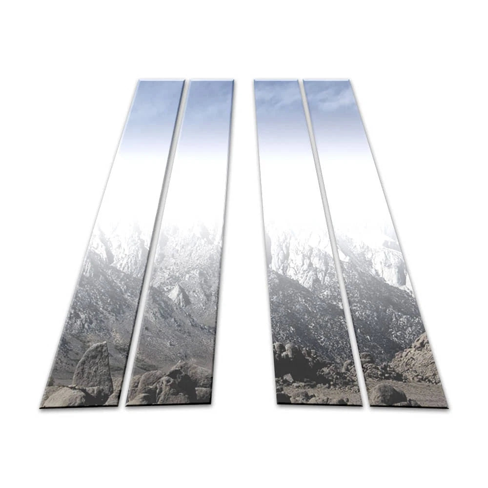 Pillar Post Covers Diamond Grade Stainless Steel Set for Mercedes S Class (2014–2020)