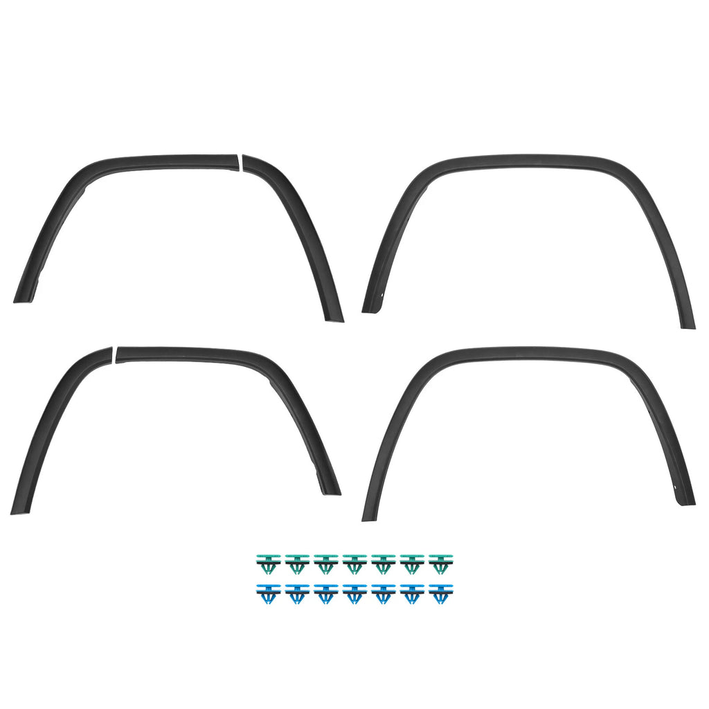 Set of 6 Wheel Arch Fender Flares for Jeep Grand Cherokee (2017–2022)