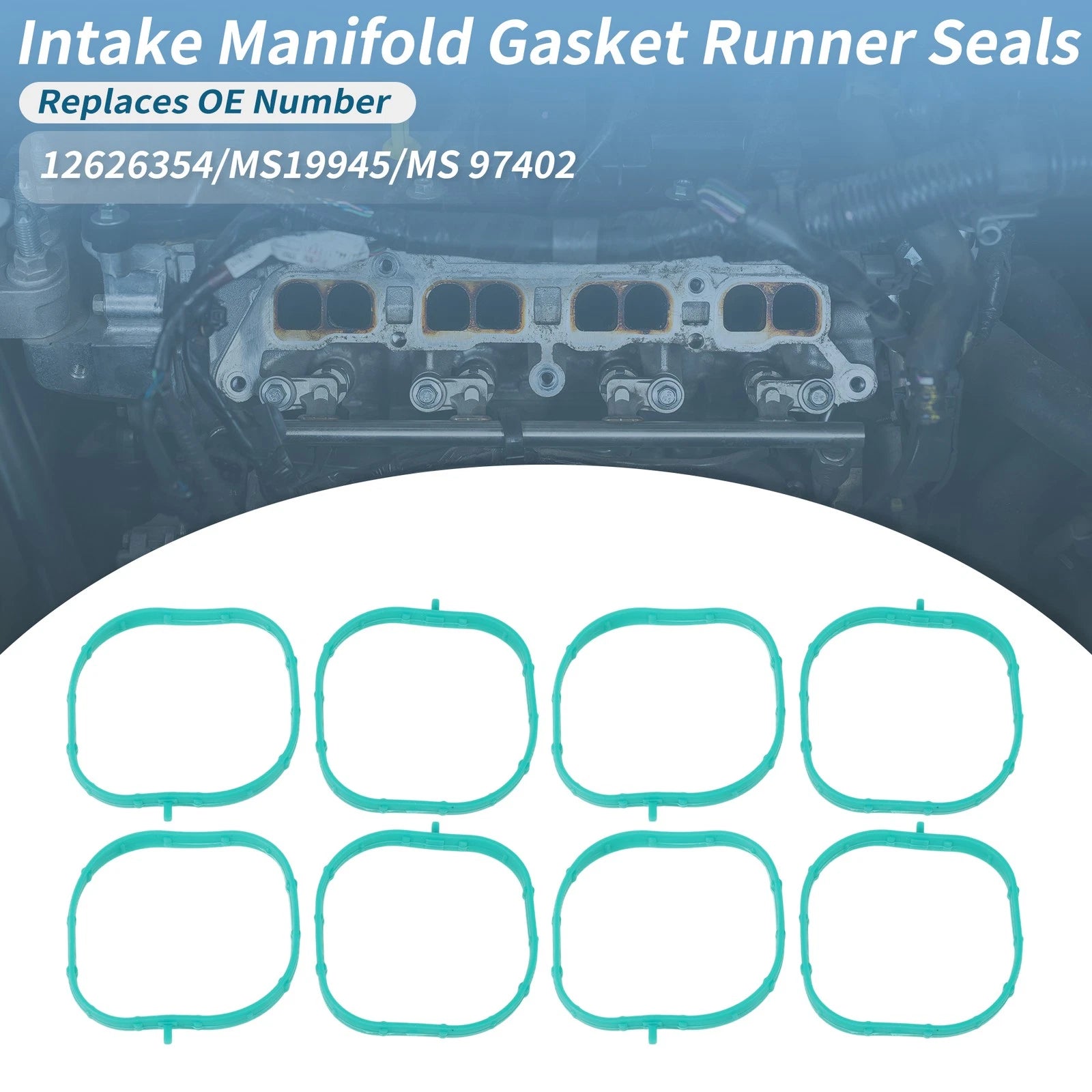 Intake Manifold Gasket Runner Seals for Chevrolet Tahoe (2015–2024)