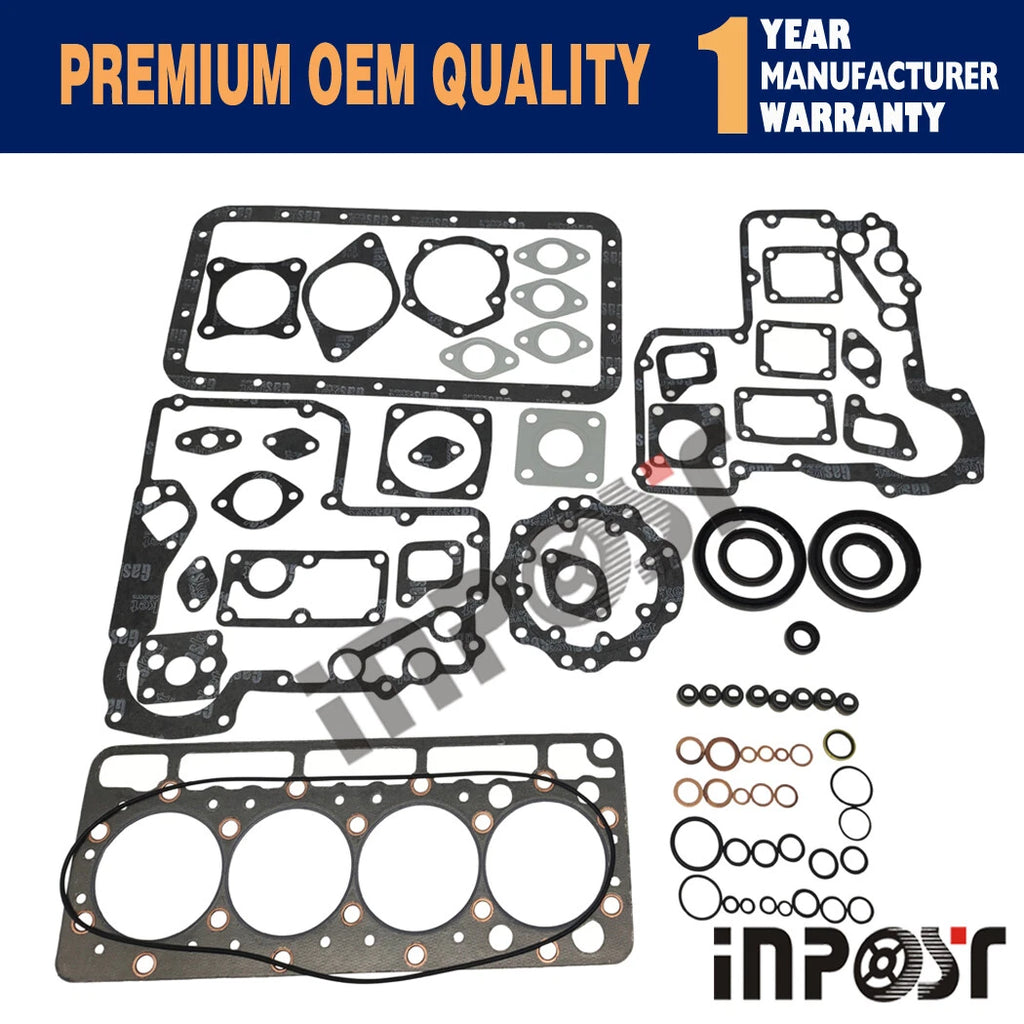 Full Gasket Kit for Kubota B2150 B9200 V1200 (Head Gasket Set)