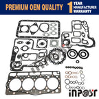 Full Gasket Kit for Kubota B2150 B9200 V1200 (Head Gasket Set)