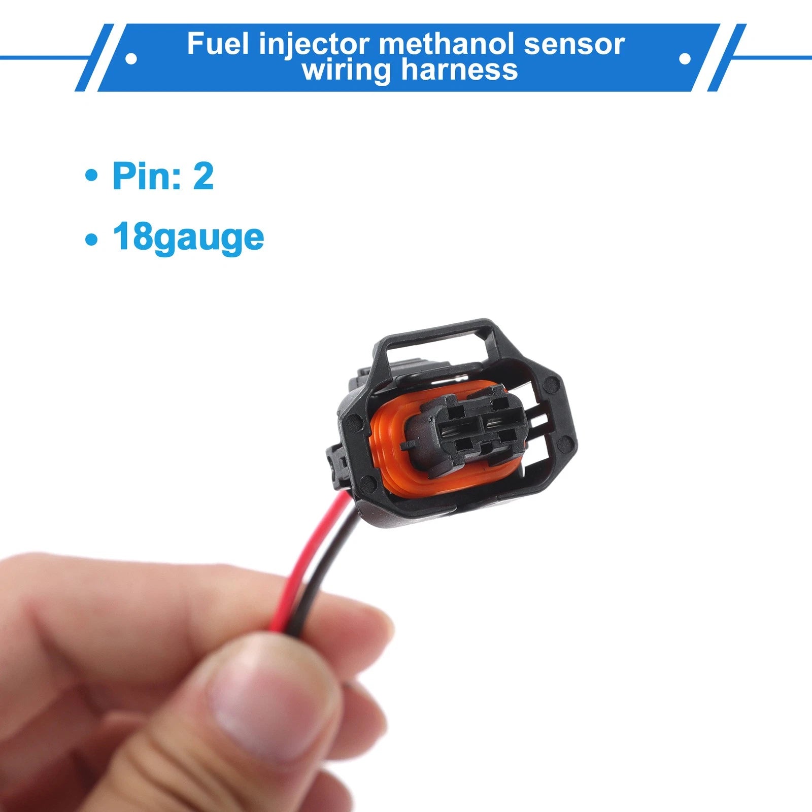 2X 2 Pin Sensor Wiring Harnesses for Kia Soul Rio (2010–2015) No.1928403698