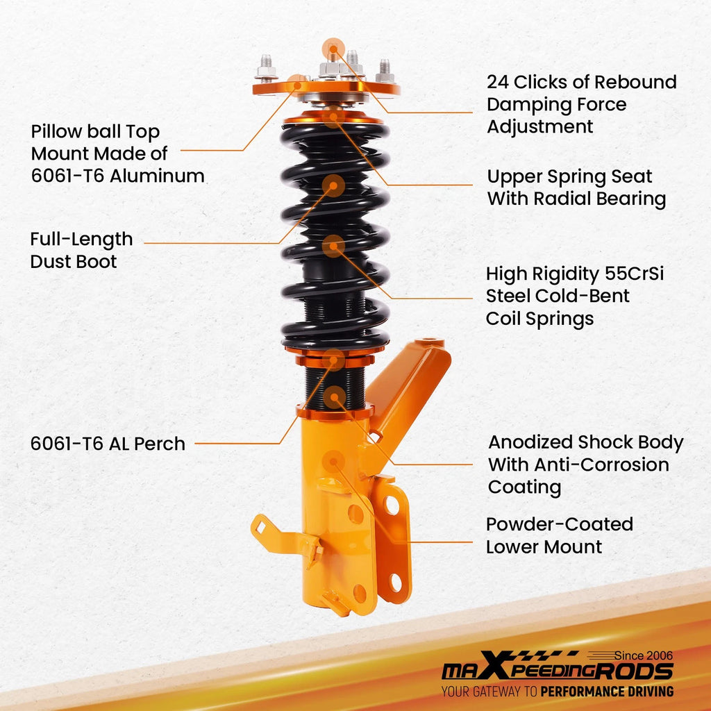 Coilover Suspension Kit for Acura RSX (2002-2006)