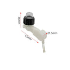 2PCS ABS Oil Pot for Electric Chain Saws (4 in, 6 in Models)