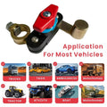 Battery Cut Off Switch with Knob Control for Car RV Boat Trailer (12V 24V)