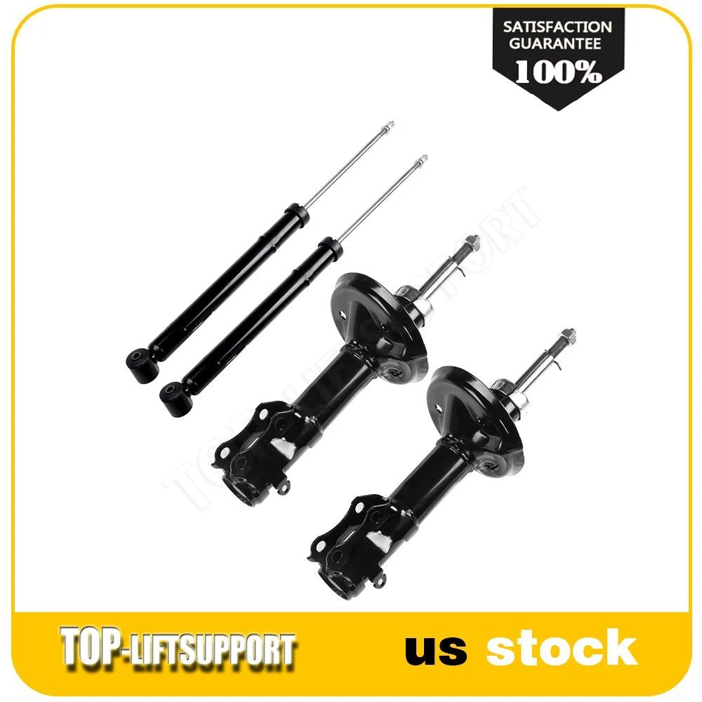 Set of 4 Shock Absorber Struts for Volkswagen Cabrio, Jetta